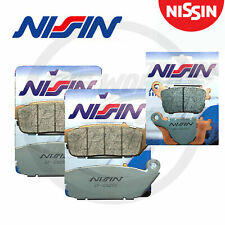 PASTIGLIE HONDA HORNET 600 2007 2013 NISSIN ANT POST SINTERIZZATE ORIGINALI N3