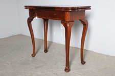 Antico tavolinetto da gioco Console Luigi XV epoca metà 700 . Noce ed intarsi .