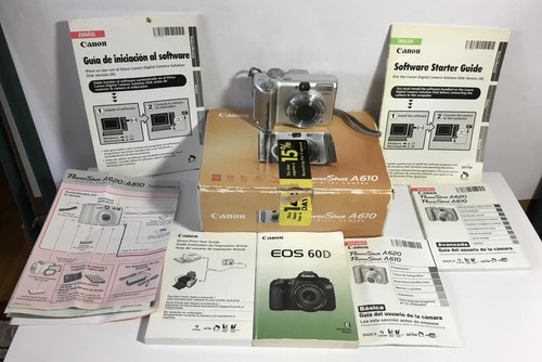 Canon powershot a610 5mp - 5mp, ccd