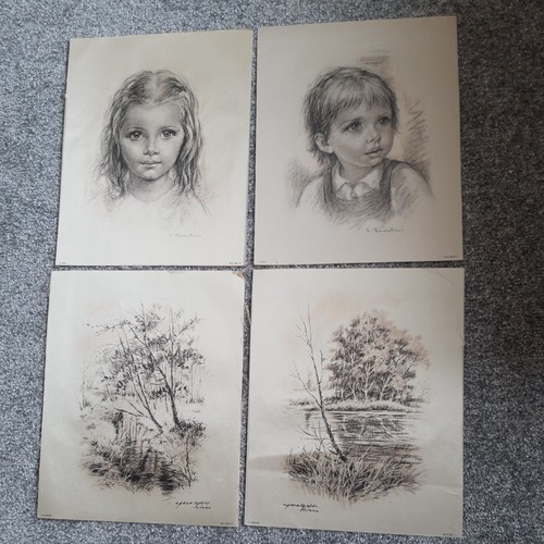 Stampe litografiche giovane