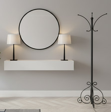 Appendiabiti in ferro battuto