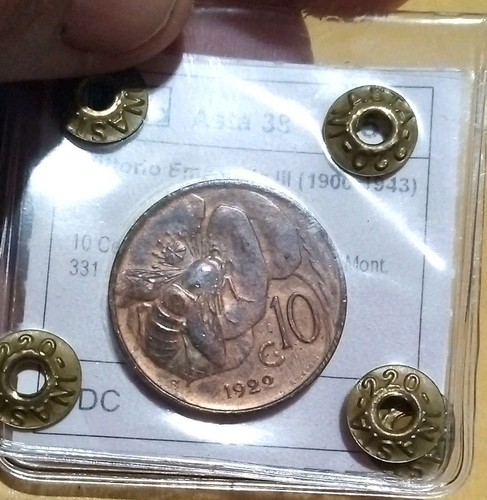 Cent ape 1922 fdc - cent, rame