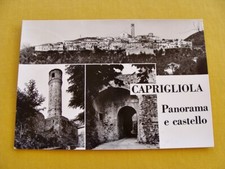 (FG.Q97) CAPRIGLIOLA di AULLA - PANORAMA E CASTELLO, VEDUTINE (foto Vatteroni)