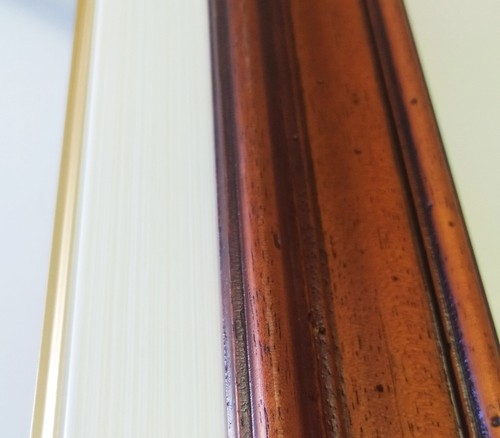 Cornice legno noce arte - in,