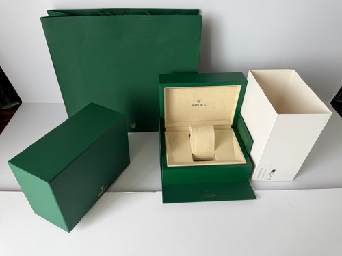 Rolex green watch box set - watch,