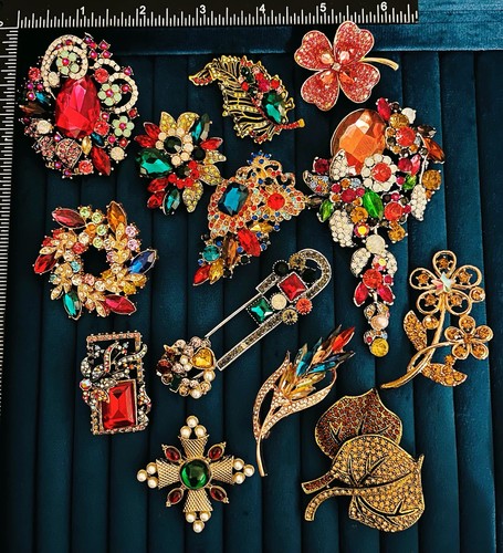 Lotto spille strass - spille,