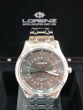 OROLOGIO LORENZ AUTOMATICO COLLEZIONE THEATRO GMT 026741BB