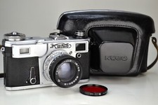 FOTOCAMERA RF "KIEV-4AM" NEAR EXC USSR COMPLETAMENTE REVISIONATA + obiettivo HELIOS-103 f1.8/53 (10)