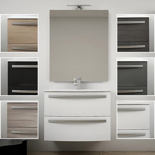 Mobile arredo bagno sospeso - mobile,