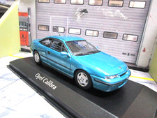 Opel Calibra Coupe 1989 turchese verde blu met. Minichamps Maxichamps nuovo 1:43