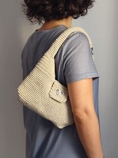 Borsa Nido Fatta A Mano All'uncinetto 