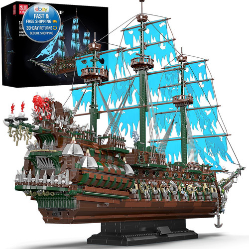 13218 pirate ship building - ship,