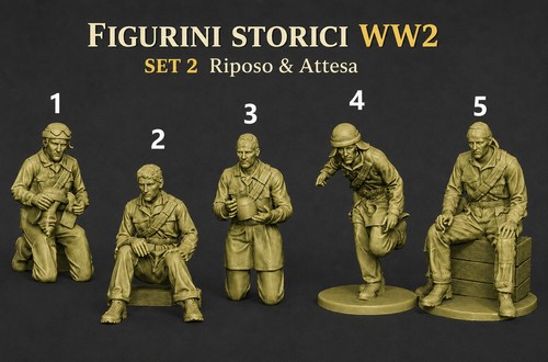 Set figurini wwii soldati - set,