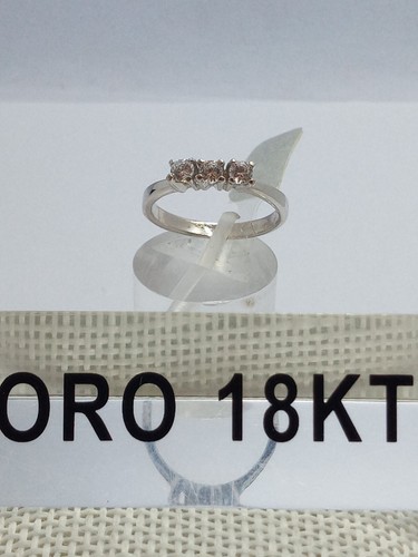 Anello oro bianco - anello,