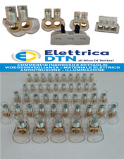 Morsetto elettrico cappuccio doppio lista forbox connettore filo vare misure