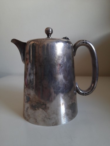 Antica caffettiera placcata - antica,