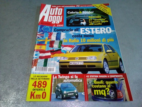 Settimanale auto oggi - settimanale, n.15