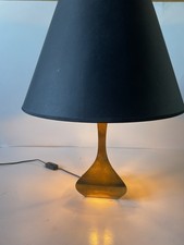lampada da tavolo design anni 50 in ottone
