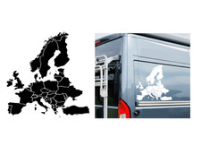 Adesivo mappa Europa Mappa