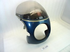 Cupolino moto vintage BMW e vari modelli moto epoca diam faro 195 mm alla gom...