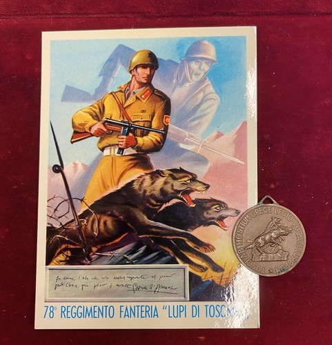 C292 cartolina e - c292, medaglia