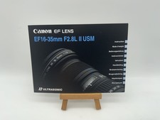 Canon EF Lens 16-35mm F2.8L II USM Ultrasonic manuale di istruzioni italiano