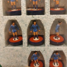 Subbuteo Squadra LW MACHINEPRINTED 657 CHELSEA PERFETTA SCATOLA 63000 CON REF