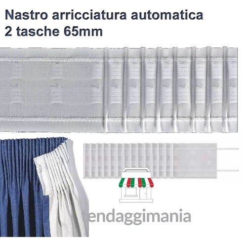 Fettuccia rigola per tenda