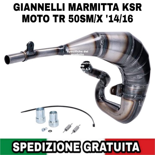 Giannelli marmitta ksr moto - giannelli,
