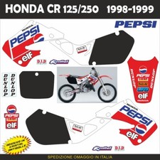 Adesivi  PEPSI per HONDA CR 125 250 1998 1999 in kristal