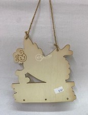 Set di 5 sagome angelo angioletto in legno da decorare Stamperia 16x15 cm decori