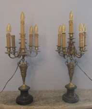 Coppia Di Candelabri