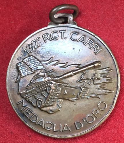 Medaglia 132 reggimento - medaglia, 132°