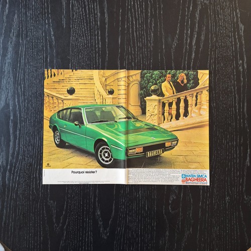 1976 matra bagheera original - matra,