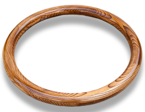Corona legno per volante - in,