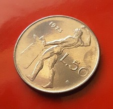 50 LIRE 1973 ERRORE - MANCANZA