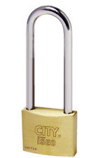 LUCCHETTO DI SICUREZZA ARCO LUNGO ISEO IN ACCIAIO VARIE MISURE CHIUSURA CATENACC