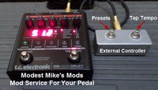 Servizio Mod TC ND-1 Nova Delay o NM-1 - Inviaci il tuo pedale!