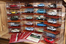 Collezione DDR Atlas Collection 1:43 come nuova con scheda tecnica Trabant Wartburg IFA