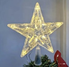 Puntale LED Stella albero di