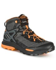 - Aku Rocket Mid DFS GTX Gore-Tex Scarponi Uomo, Nero/Arancio