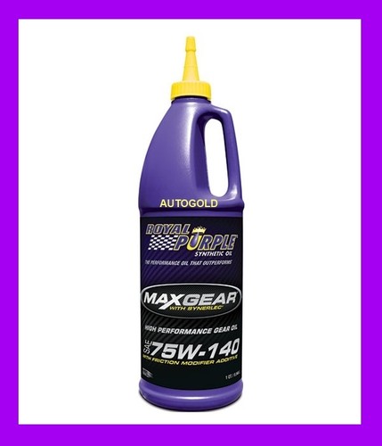 Royal purple max gear - purple, 75w-140