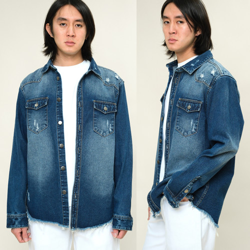 Giacca jeans uomo victorious - uomo,