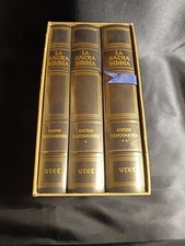 La Sacra Bibbia UTET 1964 collana completa di 3 volumi C1