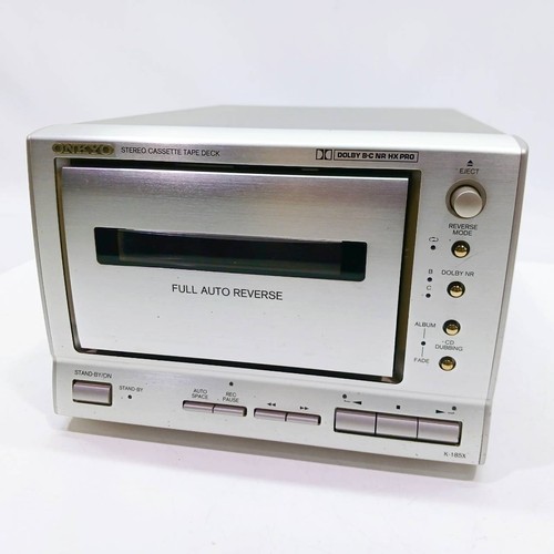 Onkyo 185x stereo cassette - k-185x,