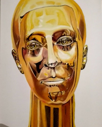 Oro gold arte quadro olio - oro,