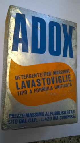 Scatola detersivo vintage - scatola,