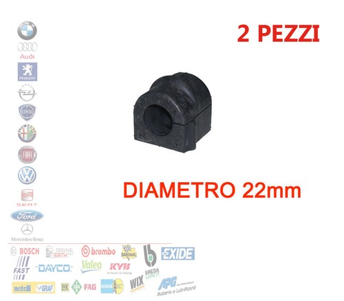 Kit coppia gommine boccola - coppia,