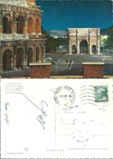 Cartolina illustrata, Roma - a colori - 1965- viaggiata