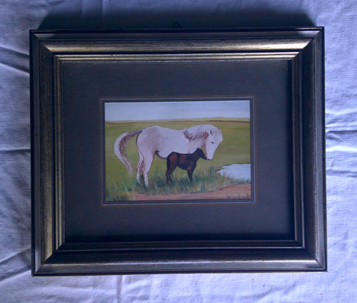 Quadro acrilico cartoncino - quadro,